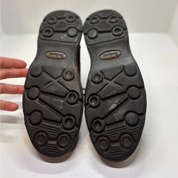 Men's Rockport Eureka Brown Leather Walking Shoes K71201 (Size 9.5) - Picture 7 of 12